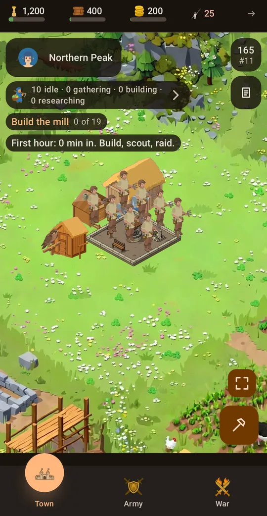 Garrison: Medieval Strategy on Google Play, screen 1