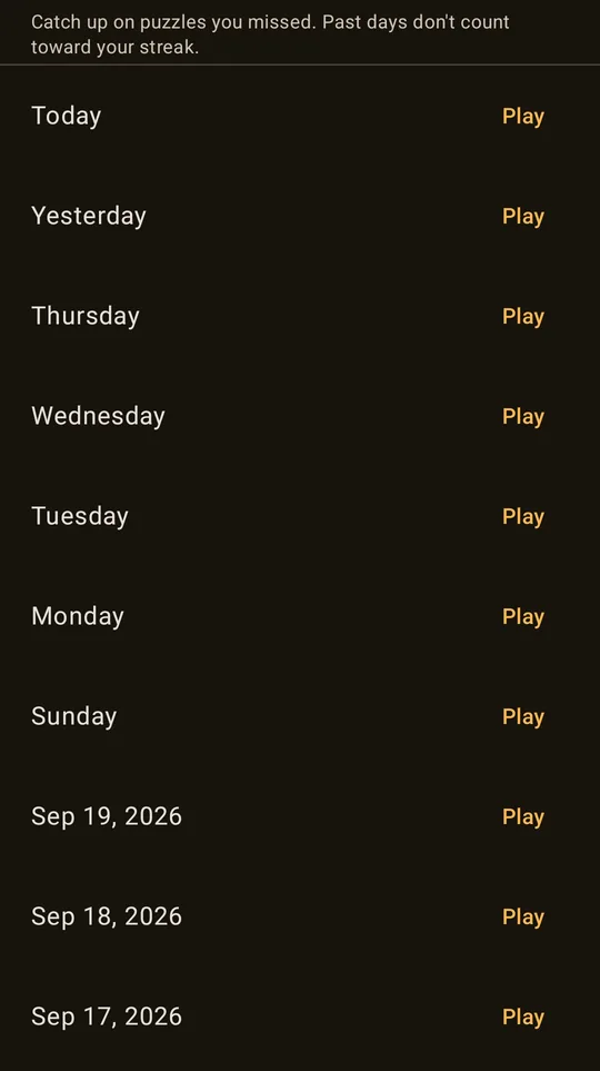 Honeycomb: Daily Word Puzzle on Google Play, screen 4