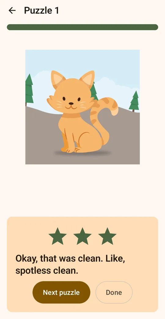 Tinyfit: Kids Jigsaw Puzzles on Google Play, screen 2