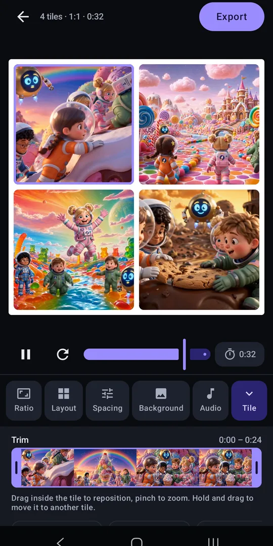 Video Collage Studio on Google Play, screen 3