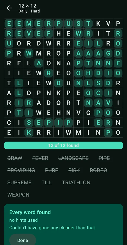 Findwords: Word Search Puzzle on Google Play, screen 2