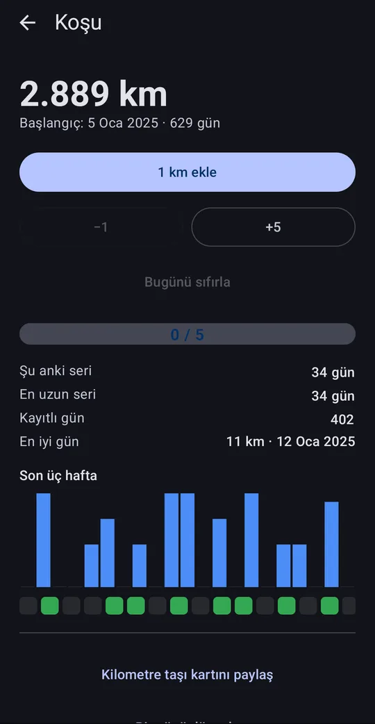 Lifetime Stats: Çetele Sayacı, Google Play'de ekran 5