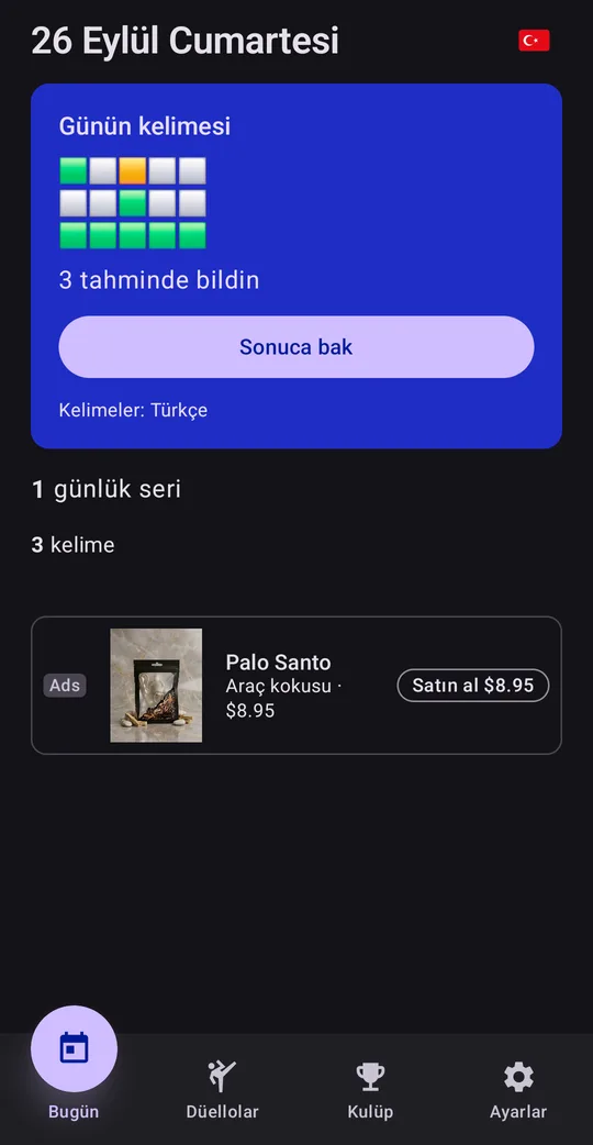 Word Duel: Kelime Tahmin Oyunu, Google Play'de ekran 4