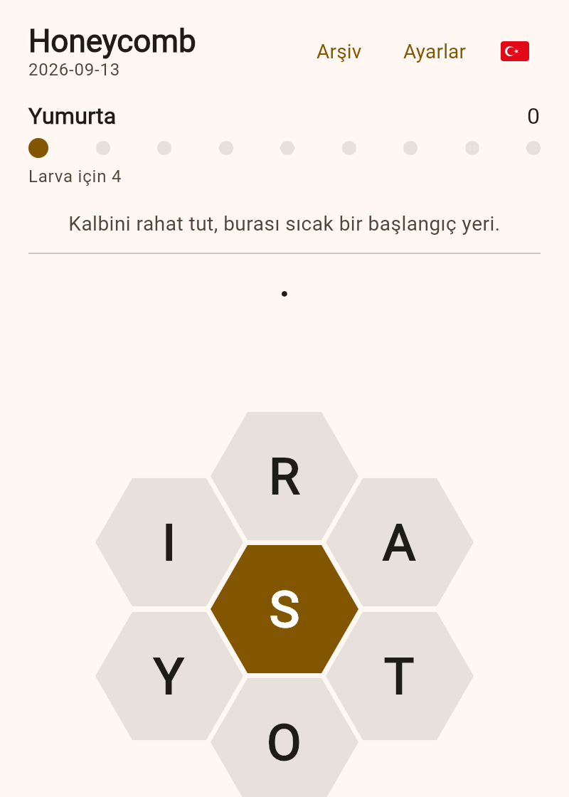 Honeycomb ekranı